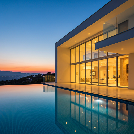 Luxury home exterior